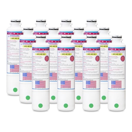 American Filter Co Samsung 9101 Comparable Refrigerator Water Filters (made by Model number AFC-RF-S3), 12PK 09101-AFC-RF-S3-12-69791